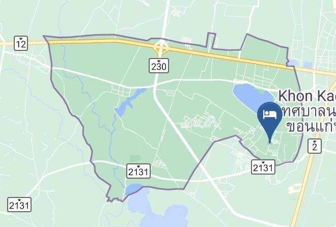 Amphoe Mueang Khon Kaen - Narakul Resort Hotel Maps