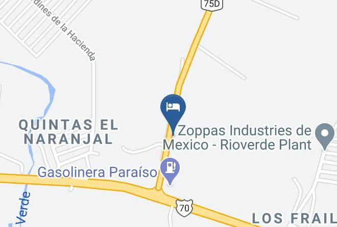 Rioverde - Naranjal Hotel Maps