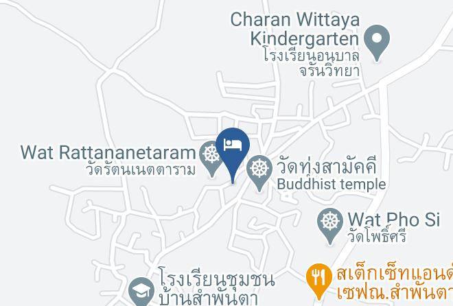 Amphoe Na Di - Naravadee Spa Resort Maps
