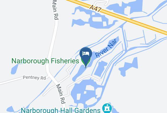 Norfolk - Narborough Fisheries Maps
