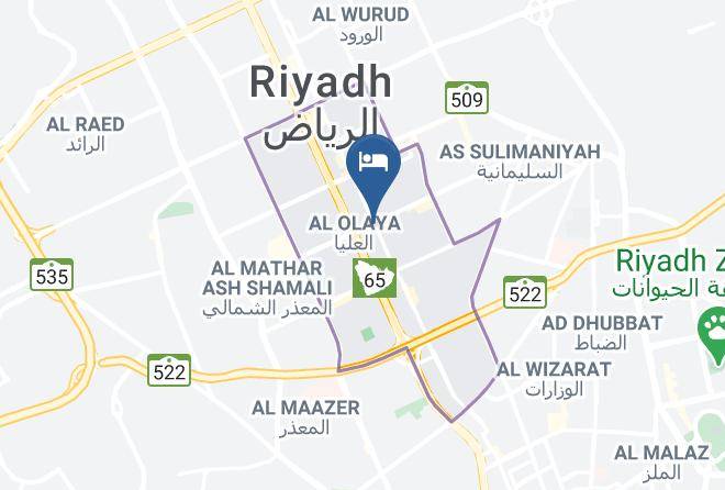 Riyadh - Narcissus Hotel And Residence Riyadh Maps