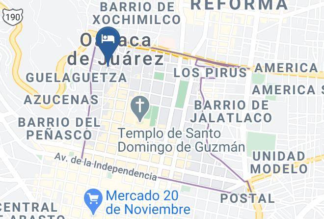 Oaxaca De Juarez - Narda Azul Maps