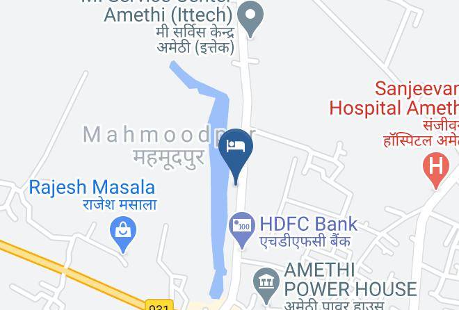 Amethi - Narendra Hotel Maps
