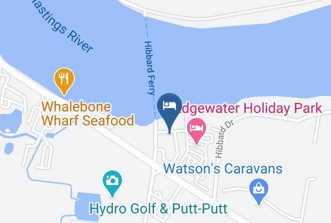 Narimba Lodge Motel Map