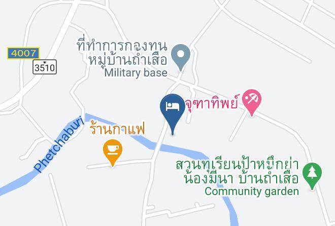 Amphoe Kaeng Krachan - Narinfah Resort Maps