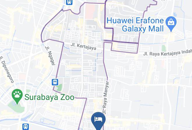 Kota Surabaya - Narita Hotel Surabaya Maps