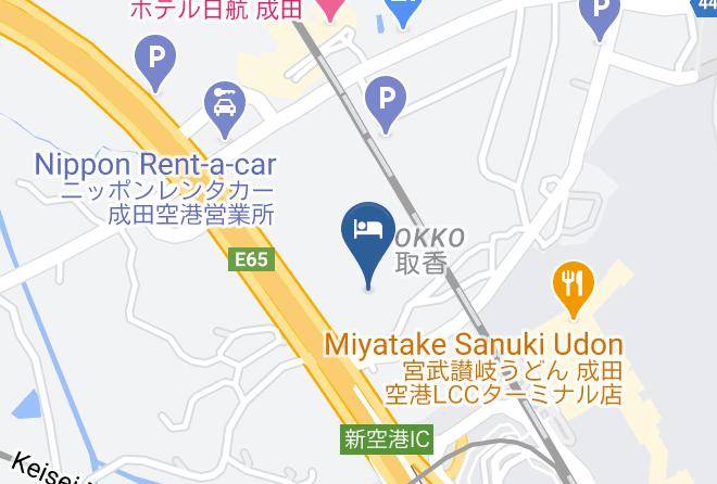 Narita City - Narita Tobu Hotel Airport Maps