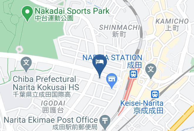 Narita City - Narita U City Hotel Maps