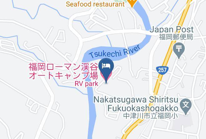 Nakatsugawa City - Naritaya Ryokan Maps