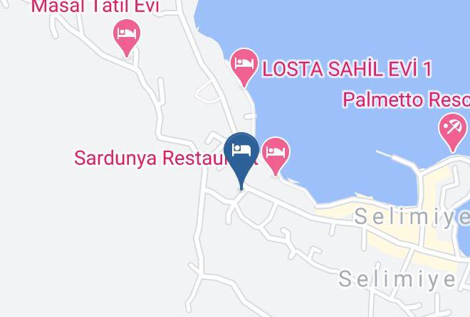 Mugla - Narli Pansiyon Maps