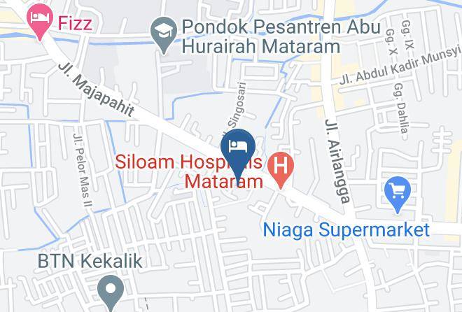 Kota Mataram - Narmada Convention Hall Maps