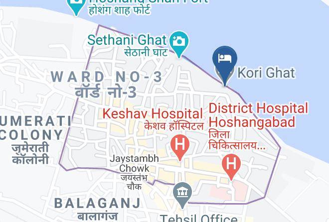 Hoshangabad - Narmade River View Resort & Restaurant Maps