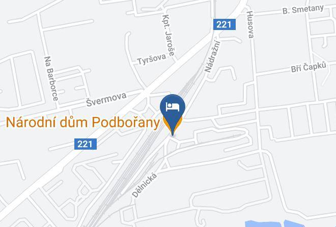Louny - Narodni Dum Podborany Maps