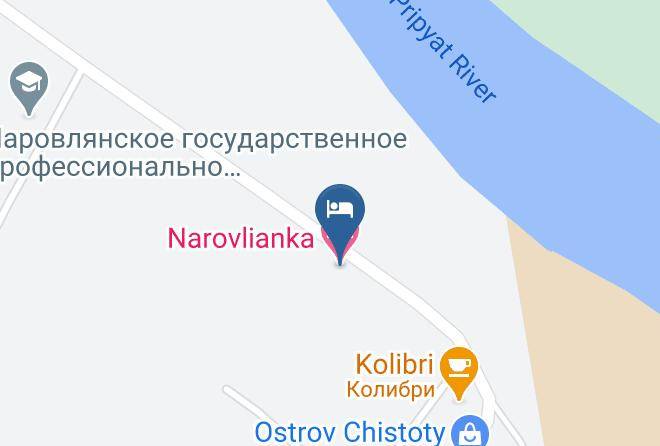 Naroulia District - Narovlianka Maps