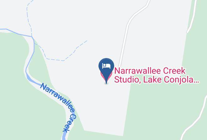Shoalhaven - Narrawallee Creek Studio Lake Conjola Accommodation Maps