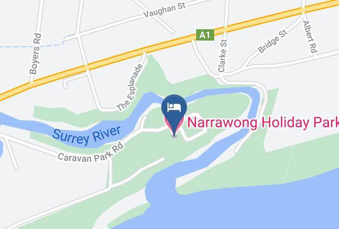 Glenelg - Narrawong Holiday Park Maps