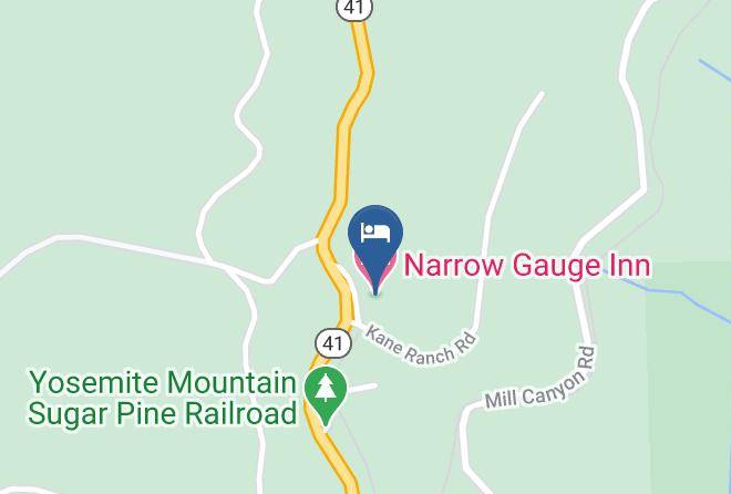 Madera - Narrow Gauge Inn Maps