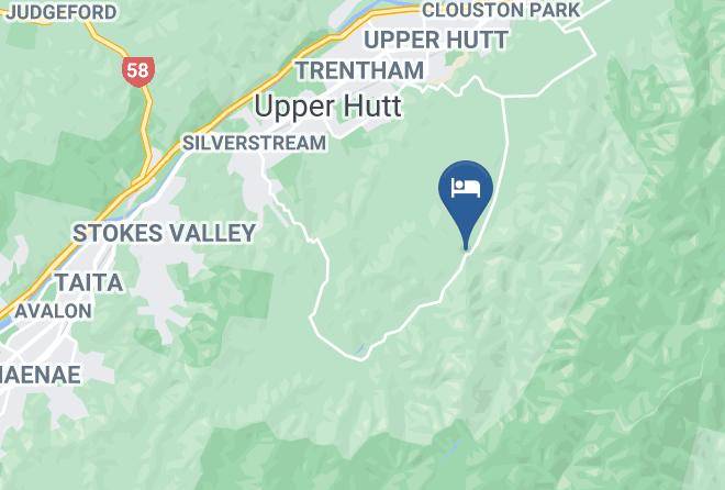 Upper Hutt - Narrow Neck Creek B&b Maps