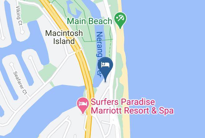 Gold Coast - Narrowneck Court Surfers Paradise Maps
