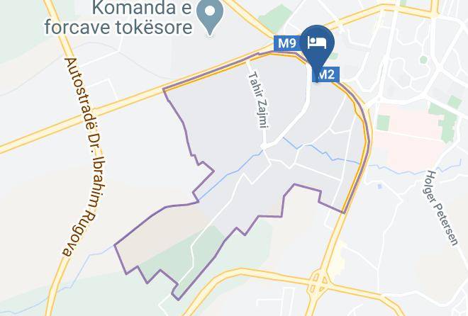 Pristina - Nartel Hotel Maps