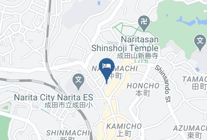 Narugeya Ryokan Map