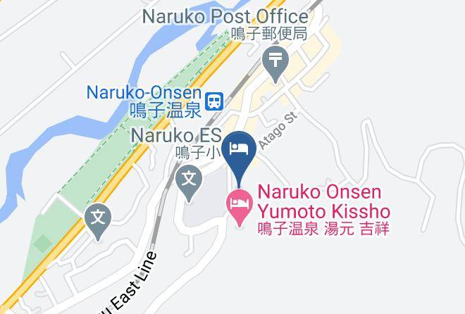 Osaki City - Naruko Hotel Maps