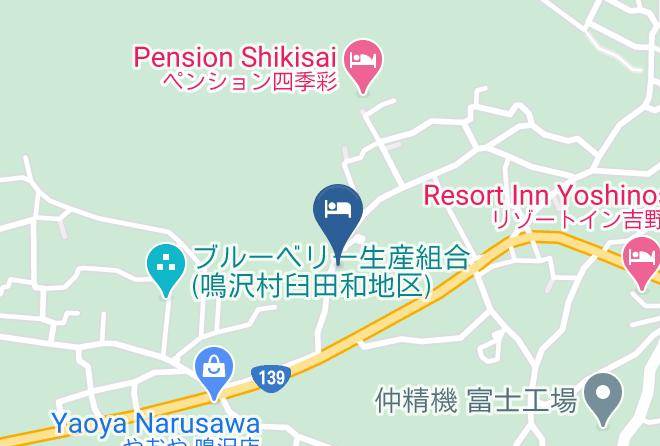 Narusawa Vil Minamitsuru District - Narusawaso Maps