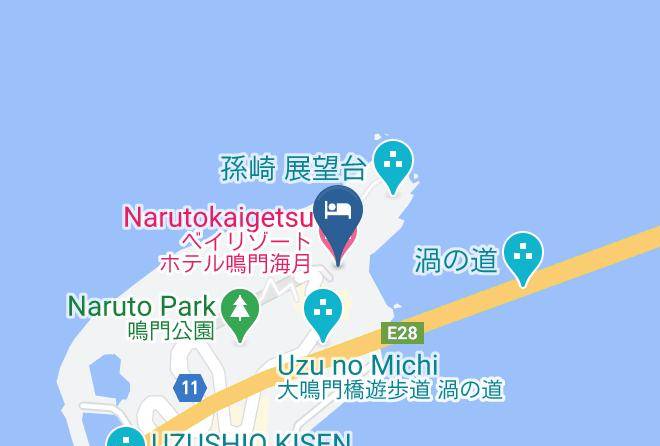Naruto City - Narutokaigetsu Maps