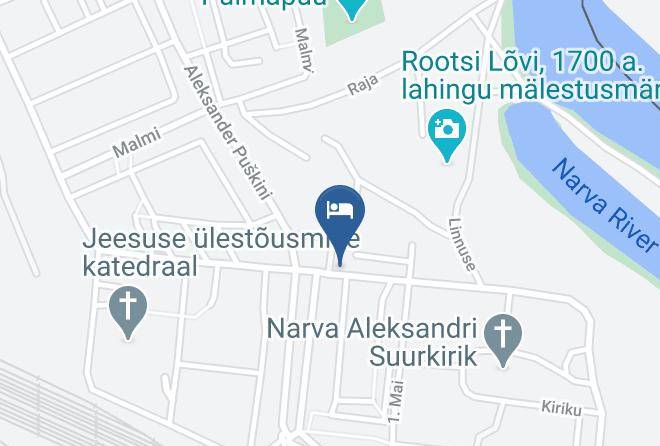 Narva - Narva Hotell Maps