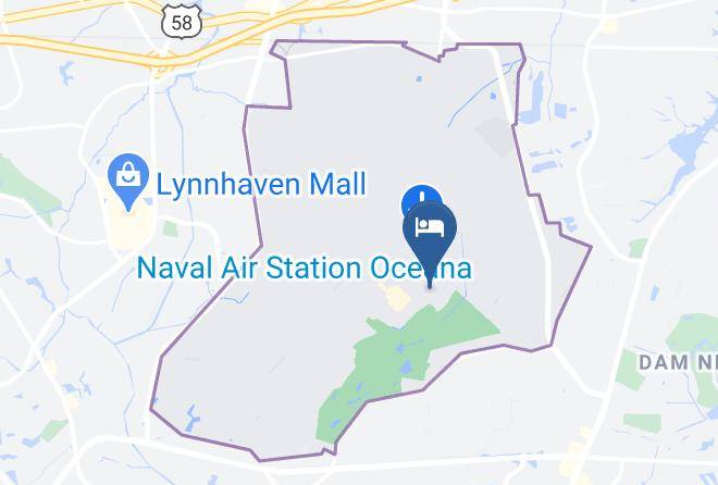 Virginia Beach City - Nas Oceana Navy Gateway Maps