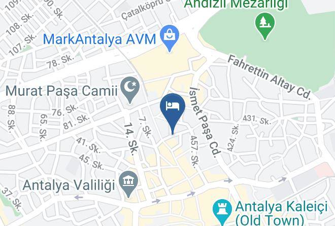 Muratpasa - Nas Otel Maps