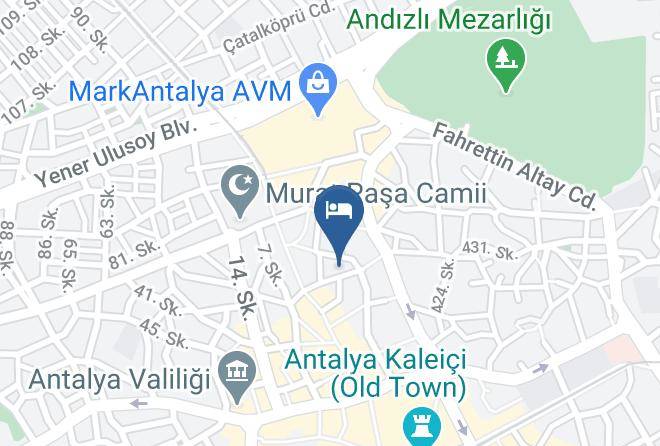 Muratpasa - Nas Otel Pansiyon Maps
