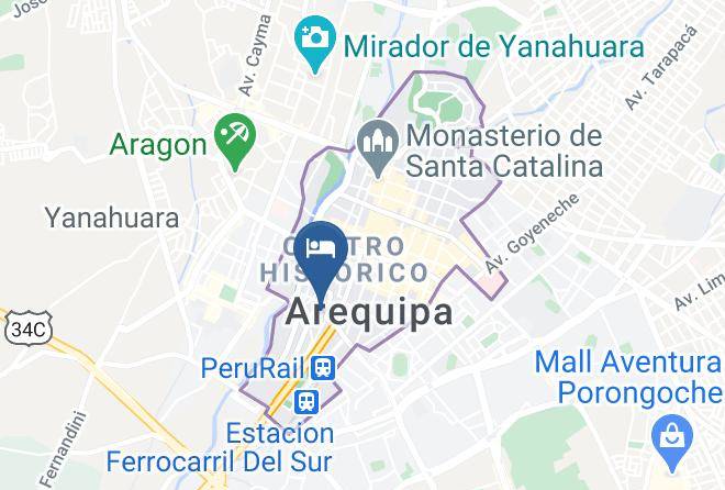 Arequipa - Terra Nova Hotel Boutique Maps