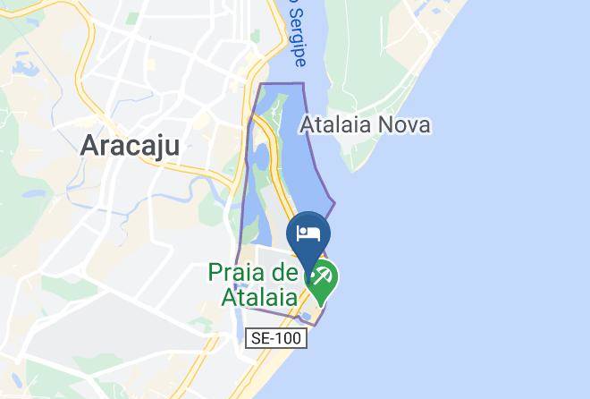 Aracaju - Nascimento Praia Hotel Maps