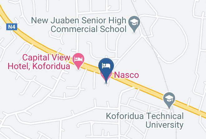 New Juaben - Nasco Hotel Maps