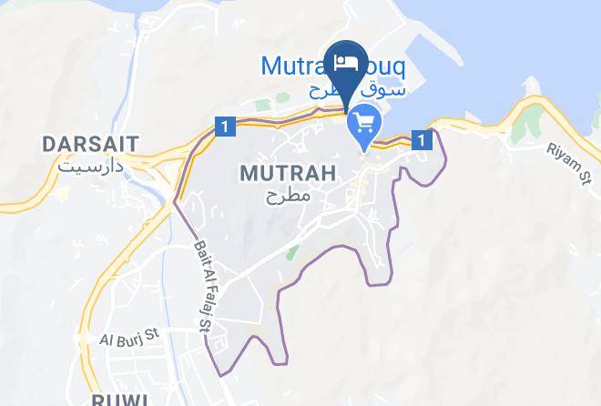 Mutrah - Naseem Hotel Maps