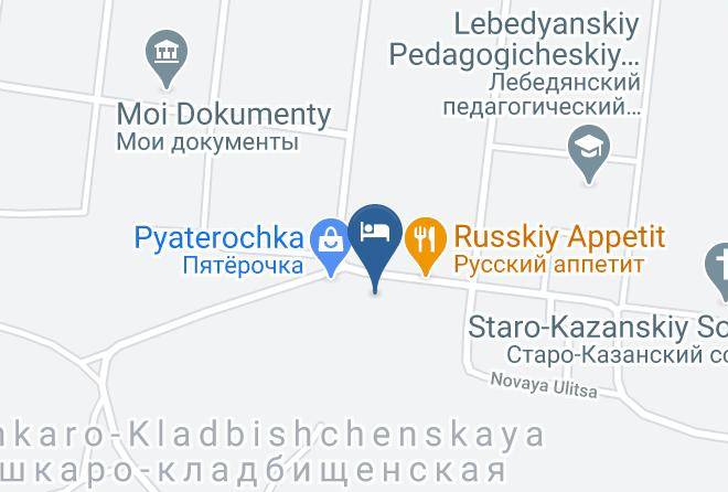 Lebedyansky District - Nash Mini Otel' Lebedyan Maps