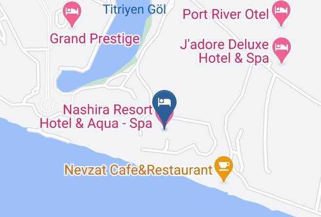 Nashira Resort Hotel & Aqua Spa Map