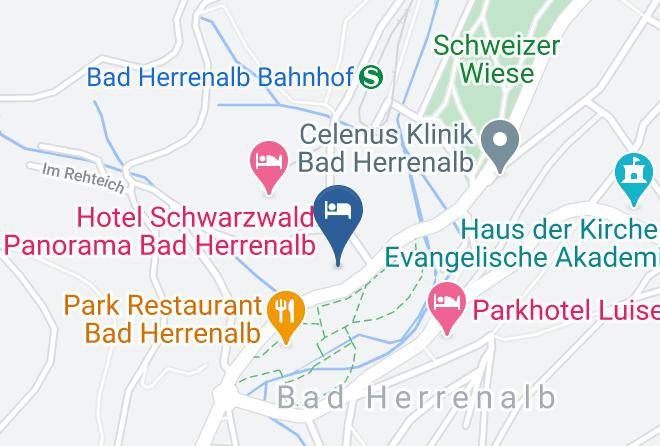 Calw - Nashira Kurpark Hotel Bad Herrenalb Maps