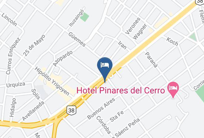 Santa Maria Department - Nashville Palace Hotel Maps