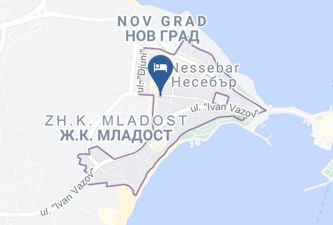 Nesebar - Nasi Family Hotel Maps