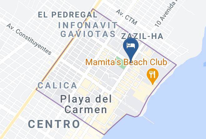 Solidaridad - Nasim Condo Hotel Maps