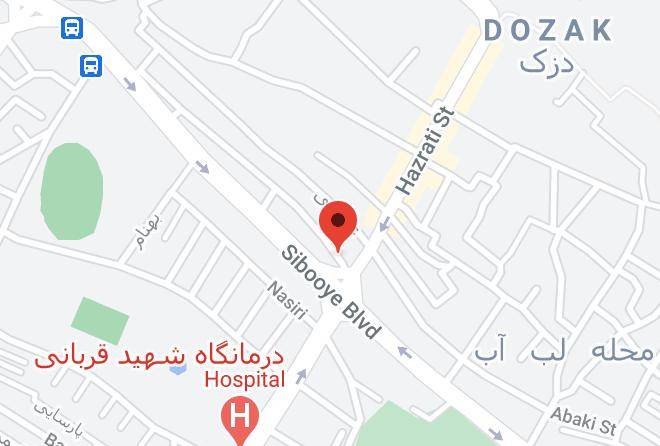 Shiraz - Nasir Al Molk Hotel Maps