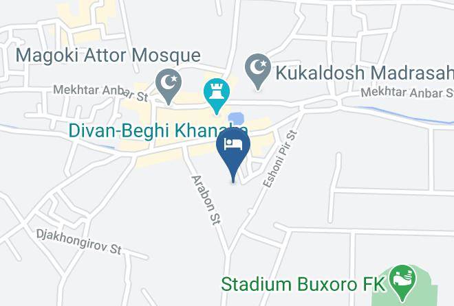 Bukhara - Nasriddin Navruz Hotel Maps