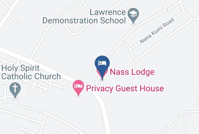 Sunyani - Nass Lodge Maps