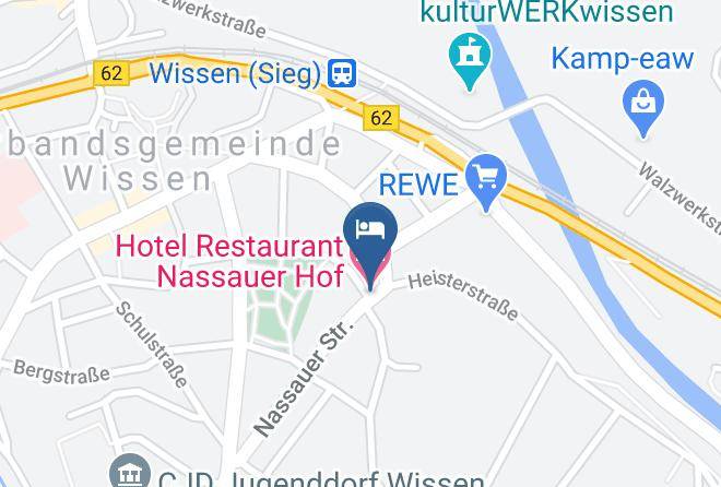 Altenkirchen - Hotel Restaurant Nassauer Hof Maps