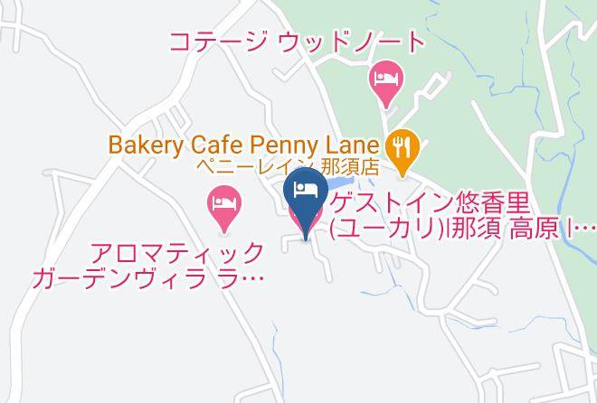 Nasu Townnasu District - Nasu Pension Ajiwai Maps