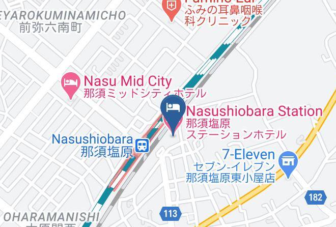 Nasushiobara City - Nasushiobara Station Hotel Maps