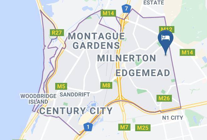 City Of Cape Town - Nat Art Accommodation Maps