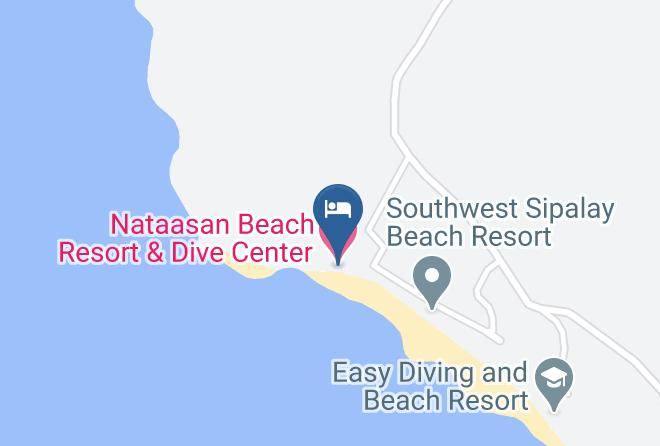 Negros Occidental - Nataasan Beach Resort & Dive Center Maps